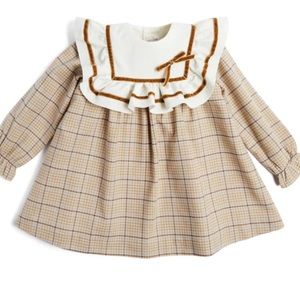Pepa & Co Trapeze Dress in Beige (18month) NWT
